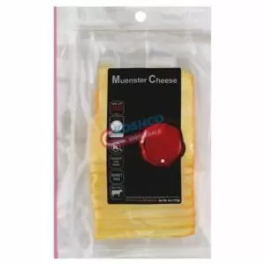 Natural and Kosher Muenster Cheese 6 oz. sliced