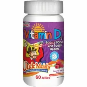 UNcle Moishy Vitamin D 60 Jellies