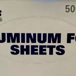 Perrin's Foil Aluminum 12″ x 10.75″ Popup Inter-Fold Sheets 500 count –  Koshco Superstore